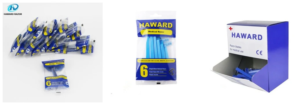 Single Bag Packing Hygienic Medical Razor Disposable Razor