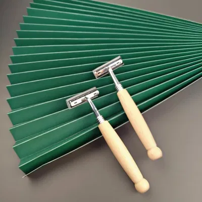 Экологичные безопасные бритвы с двойной кромкой, бамбуковые одноразовые бритвы для мужчин